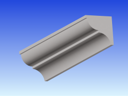 Dachgesims 200mm x 200mm 