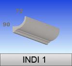 Mu.Beleuchtungsystem INDI 1 (WITHE-line) 